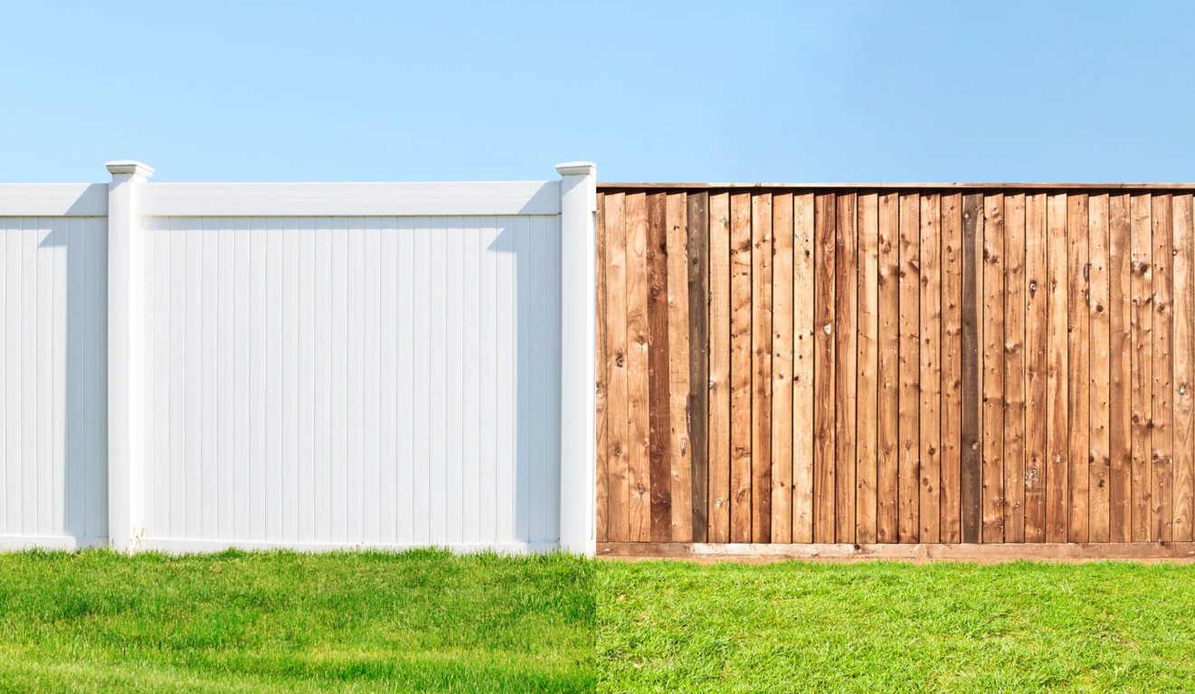 Vinyl and PVC fence installation services